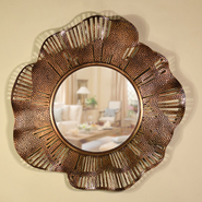 Poppy Flower mirror & wall Decor by Sahil & Sarthak